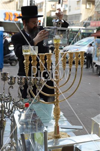 Hanukkah menorahs sale