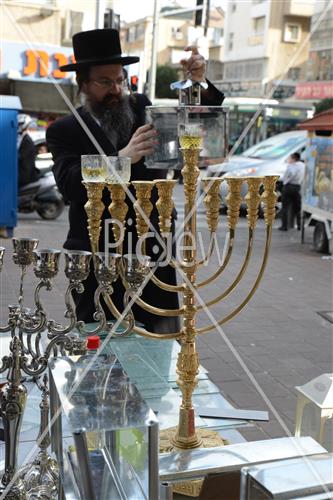 Hanukkah menorahs sale