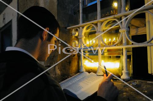 Hanukah candles