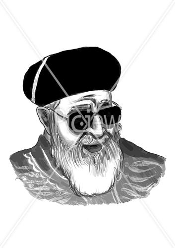 Rabbi Ovadia Yosef Shlita pencil 