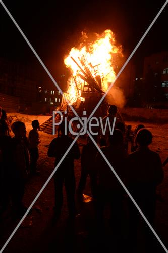 Lag Ba'Omer bonfire