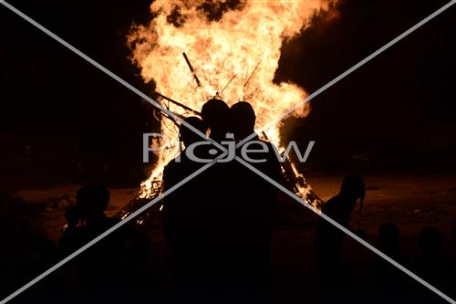 Lag Ba'Omer bonfire