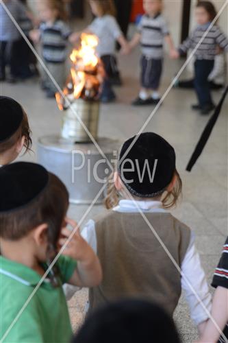 Lag Ba'Omer bonfire