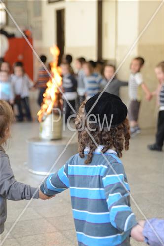 Lag Ba'Omer bonfire