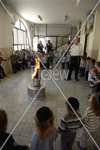Lag Ba'Omer bonfire