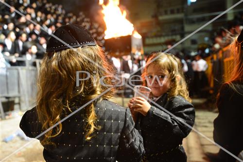 Lag Ba'Omer bonfire