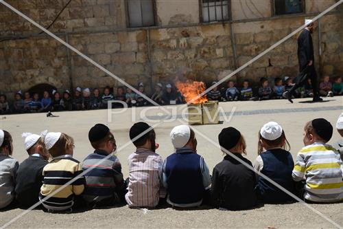 Lag Ba'Omer bonfire