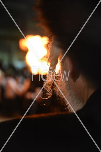 Lag Ba'Omer bonfire