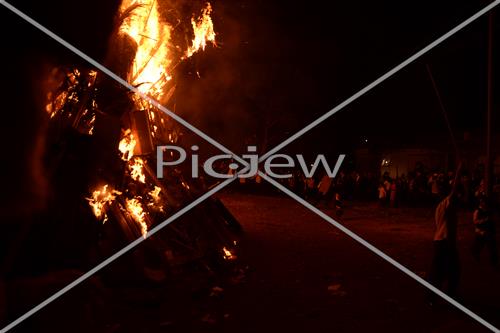 Lag Ba'Omer bonfire