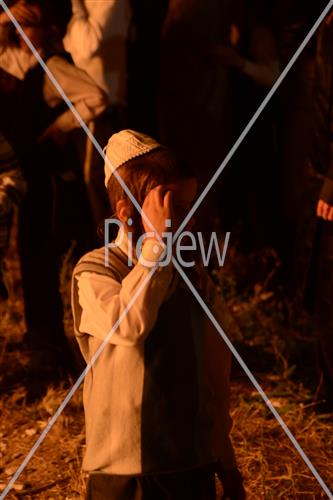 Lag Ba'Omer bonfire
