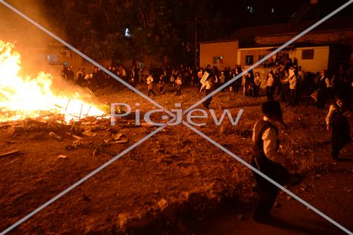 Lag Ba'Omer bonfire