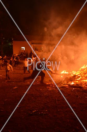 Lag Ba'Omer bonfire