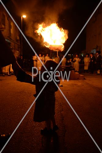 Lag Ba'Omer bonfire