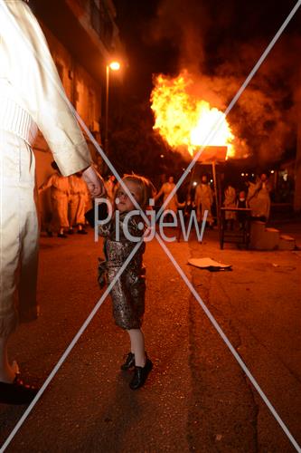 Lag Ba'Omer bonfire
