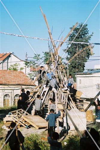 Lag Ba'Omer bonfire