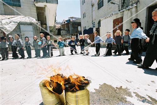 Lag Ba'Omer bonfire