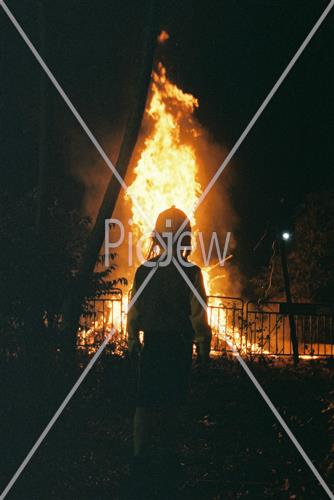 Lag Ba'Omer bonfire