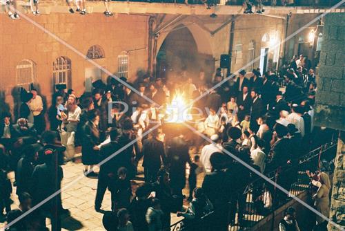Lag Ba'Omer bonfire