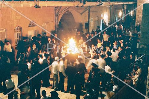 Lag Ba'Omer bonfire