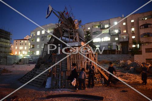 Lag Ba'Omer bonfire