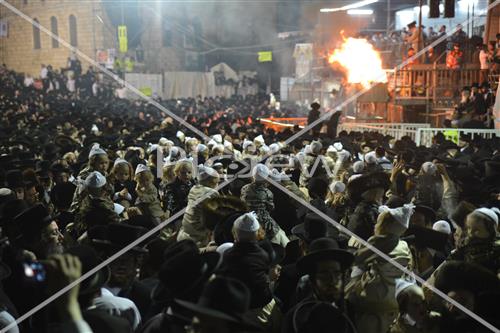 Lag Ba'Omer bonfire