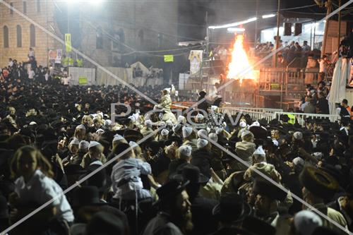 Lag Ba'Omer bonfire