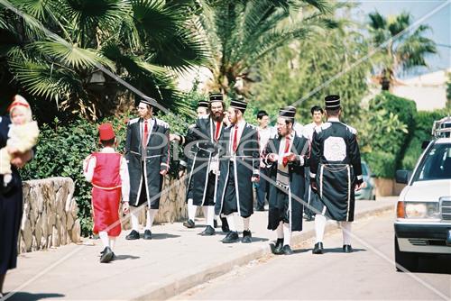 Purim in the street