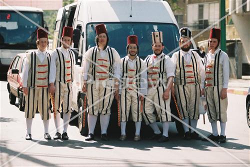 Purim in the street