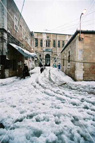 Snow in Jerusalem