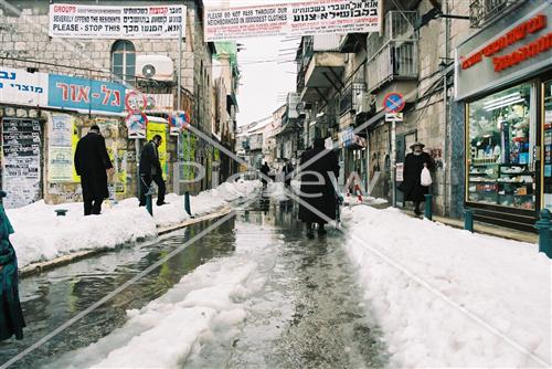 Snow in Jerusalem