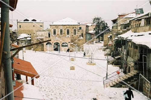 Snow in Jerusalem