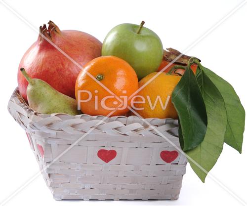 fruit in basket