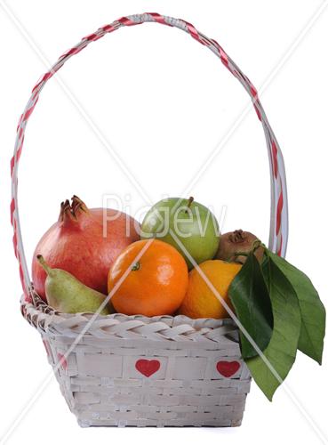 fruit in basket