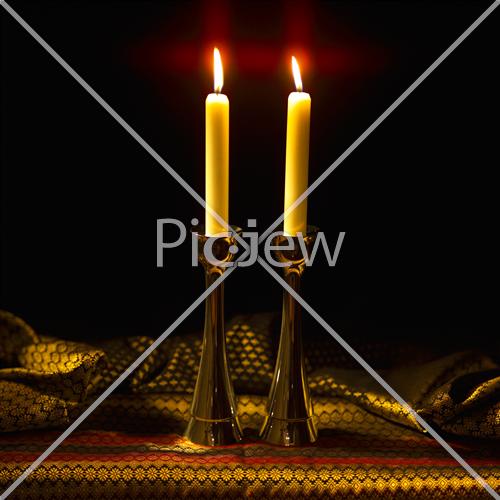 Shabbos candles