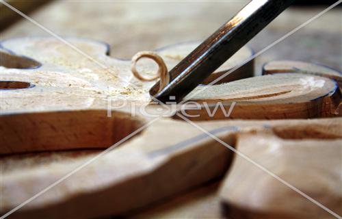 Wood carving