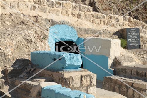 Ancient cemetery in Safed