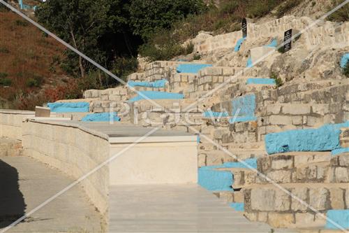 Ancient cemetery in Safed