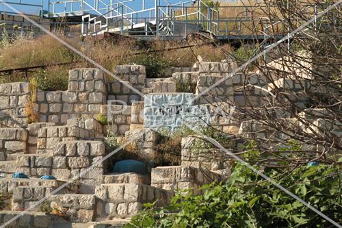 Ancient cemetery in Safed