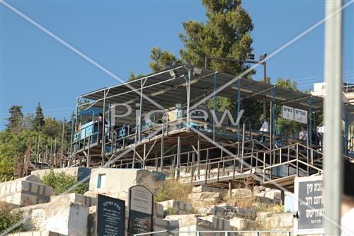 Ancient cemetery in Safed