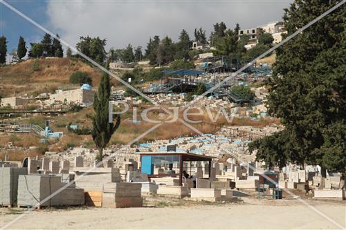 Ancient cemetery in Safed