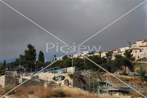 Ancient cemetery in Safed