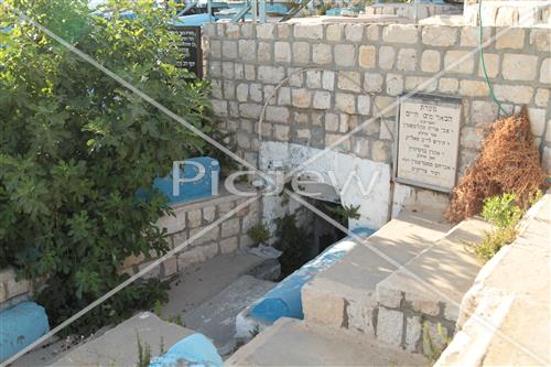 Ancient cemetery in Safed