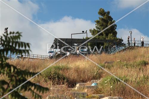 Ancient cemetery in Safed