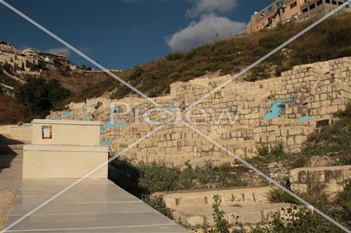 Ancient cemetery in Safed