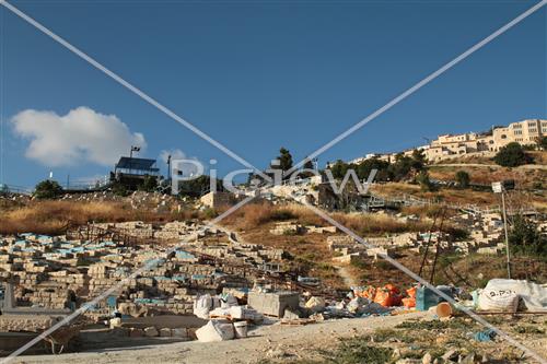 Ancient cemetery in Safed