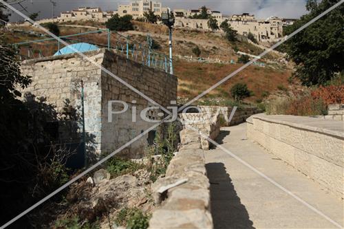 Ancient cemetery in Safed