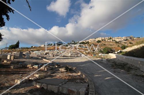 Ancient cemetery in Safed