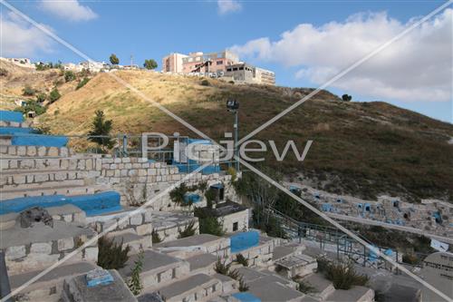 Ancient cemetery in Safed