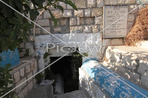 Ancient cemetery in Safed