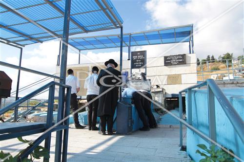 Ancient cemetery in Safed